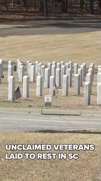 Unclaimed veterans laid to rest at Fort Jackson Cemetery
