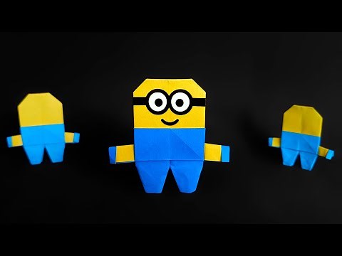How to Make an Origami Minion – Cute & Simple Design