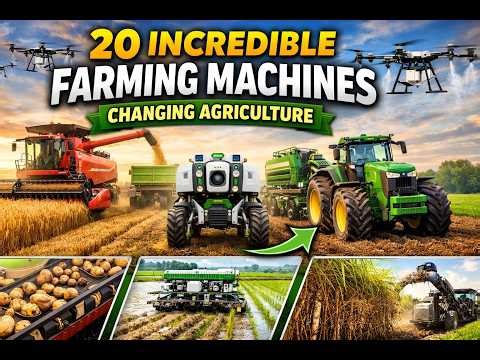 20 Incredible Farming Machines That Are Changing Agriculture
