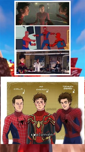 Three spider men recreate iconic meme