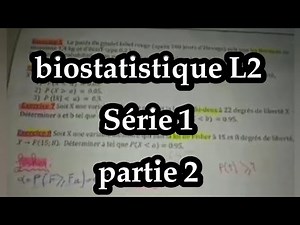 biostatistique L2 SNV série TD 1 partie 2