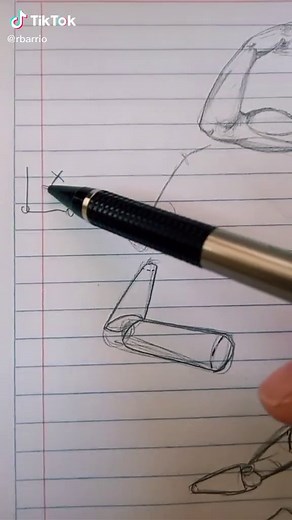 Drawing Basic Arms | Female Figure Muscles Tutorial