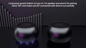 SEVENKA 2 Bluetooth Mini Speakers, 3W Small Portable Wireless Speaker with Lanyard, Water Resistant, Wireless Stereo Pairing, Rechargeable Metal Mini Speakers for Phone, Tablet, Built-in Microphone