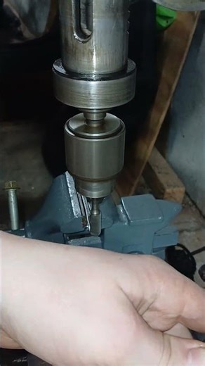 using a rotary file bit in the milling machine/drill press #specialtooling