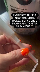 You’ve heard of castor oil packs but do you know what castor oil tampons actually does to your womb? 👇🏼💧 Here are 7 powerful ways castor oil heals the uterus, ovaries, cervix, and more: 🧬 Shrinks Fibroids & Tumors ~ Ricinoleic acid penetrates deep into tissue, breaking up calcification increasing lymphatic drainage. 🔥 Reduces Ovarian Cysts ~ Anti-inflammatory and circulation-boosting, it softens hardened tissue and supports natural drainage. 🩸 Stimulates Uterine Detox ~ Improves blood flow