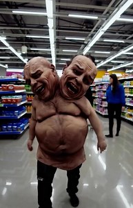 Man with two heads 🙆‍♀️ #viralreelsfb #viralreelsfacebook #viralvideochallenge #viralchallenge #virals | BigDaddy TV