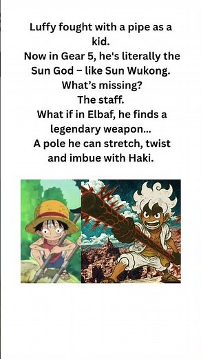 Luffy Power up #animetheory #onepiece #luffygear5