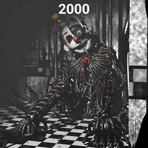 FNAF Ennard over the years