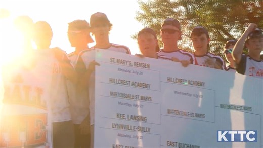 54K views · 639 reactions | The Class 1A CHAMPION Saint Ansgar baseball team is back home, celebrating the program's first-ever title with the community Hear from the Saints on the milestone win➡ https://www.kttc.com/2025/07/27/saint-ansgar-baseball-celebrates-first-ever-championship-with-community/ | KTTC TV | Facebook