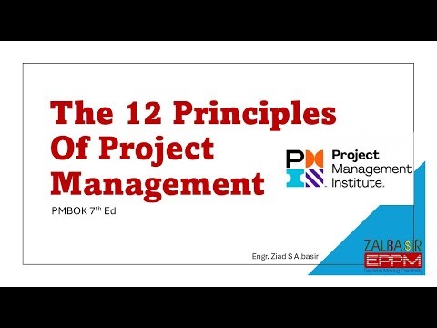 The 12 Principles Of Project Management