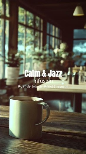 Sip Into Serenity With #CalmJazz That Turns a Quiet Lakeside #CoffeeCorner Into Your #PeacefulHaven