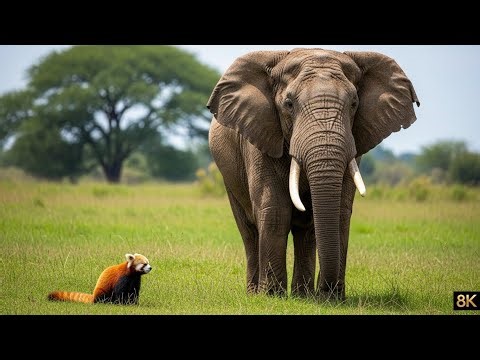 Amazing Animals of the Wild | 8K Ultra HD Nature Cinematic🦓