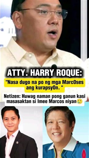 HARRY ROQUE MAY PASARING SA MGA MARC0S #shorts