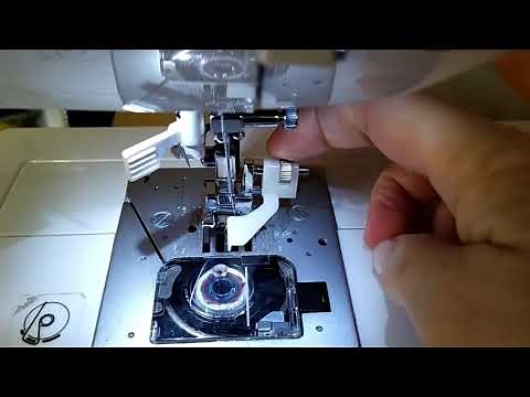 How to hem your curtains using the blind hem stitch and foot