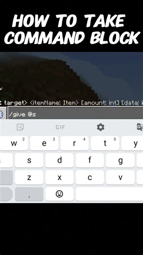 😱How to take command block #minecraft #viral #youtubeshorts