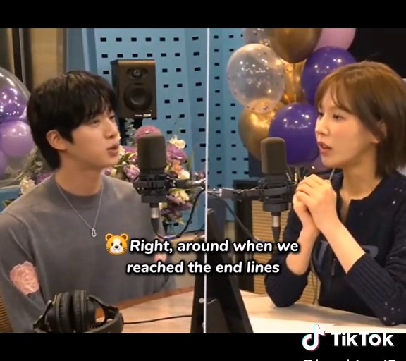 Jin's Memorable Appearance on Wendy's Live Radio Show