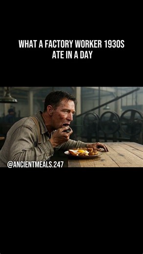 What a 1930s Factory Worker Ate in a Day