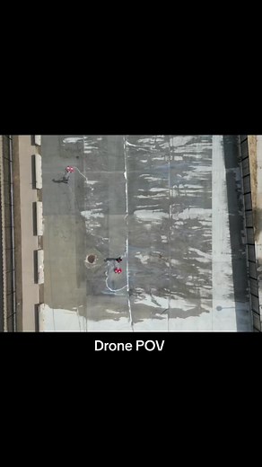 Stunning Drone Timelapse of Power Washing Process