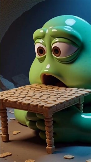 HE’S TOO BIG! 😱 Giant Slime Monster Fail #Shorts #ai #chubut