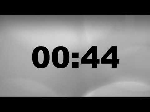 44 Second Timer - Simple Countdown with Alarm (Full Screen) – ClockUnit