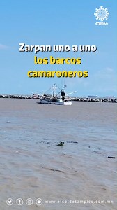 48K views · 658 reactions | ¡Comienza la temporada de pesca de camarón 2025! 戀 Uno a uno comienzan a zarpar los barcos camaroneros ️ #Tampico | El Sol de Tampico | Facebook