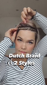 Discover how to create a stunning side Dutch Braid in no time! Plus a chic styling tip. #HairTutorial #DutchBraid #salirasa #pixiecut #meucabelo #meucabelocurto #kurzhaarfrisur #kurzehaarestylen | Salirasa