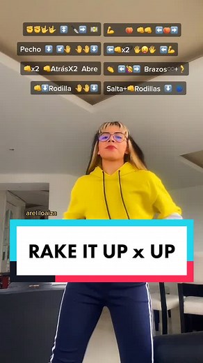 Tutorial de baile 'Rake It Up' y 'Up'