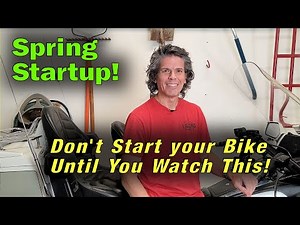 Avoid Spring Startup Disaster: Don't Start Your Bike Without Watching This First!