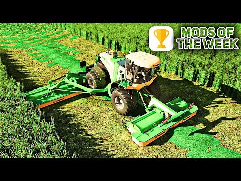 HUGE Realistic Mower ! | 10 BEST MODS of the week! (Farming Simulator 19)