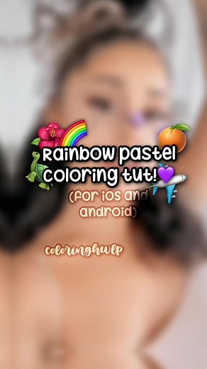 Rainbow pastel!🌈🍊 #coloring #coloringtut #coloringtutorial #colouring #colouringtutorial #colouringtut #coloringtutorials #coloringpack #colouringpacks #hugecoloringpack #fyp #foryou #fypシ #foryoupage #viral #popularcolorings #coloringhwlp