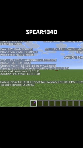 Mace vs Spear vs Trident ! #minecraft