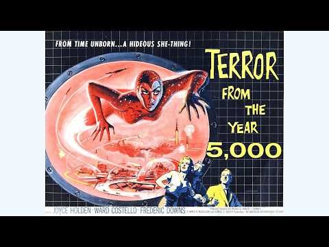 4K "TERROR FROM THE YEAR 5000" (1958) Ward Costello, Joyce Holden, Frederic Downs, Salome Jens