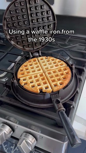 Cooking with a Vintage 1930s Waffle Iron: How-To Tutorial