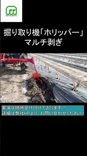 Digging machine "Horipper" for removing mulch #farmer #mulchremoval #tractor-mounted digging mach...