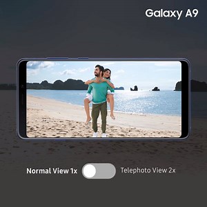14K views · 386 reactions | Capture the scene from where you are with the #Worlds1stQuadCam smartphone. #GalaxyA9 has a 10MP Telephoto Camera with 2x optical zoom that shoots beautifully detailed photos even from a distance. Buy online at: bit.ly/2QYQyMv | Samsung | Facebook