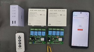 Tuya Smart WiFi Relay Switch Module Setup and App/RF Remote Control Demonstration