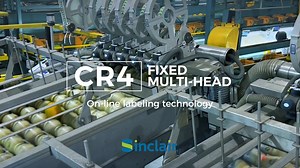 On-Line Labeling Solution for narrow singulated fruit: Sinclair CR4 FMH