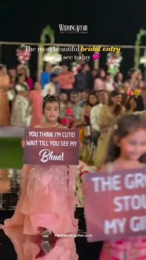 All Eyes on Her — The Moment of Magic Begins ✨ #weddingaffair #weddingaffairofficial #weddinginspo