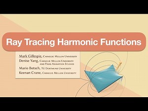 Ray Tracing Harmonic Functions