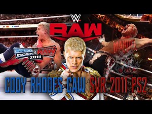 Caw Cody Rhodes SVR 2011 PS2