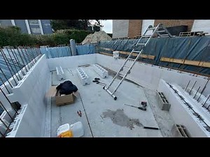 Construction piscine BWT en bloc polystyrène