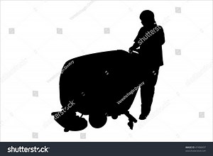 Vector Illustration Cleaner Floor Buffing Machine Stock Vector (Royalty Free) 47408437 | Shutterstock