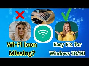 Fix Wi-Fi Icon Missing on Windows 10/11: Step-by-Step Solution for Taskbar Issues