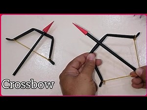 Origami Crossbow | How To Make Paper Bow and Arrow Tutorial | Paper Craft