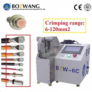 [Hot Item] Bzw-6c Large Square Hexagonal Tubular Terminal Crimping Machine (6-120mm2)
