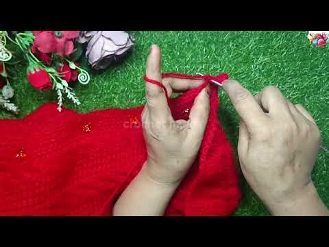 🌸 Elegant & Stylish Crochet Sweater Border Lace Design | Easy & Beautiful 🌸