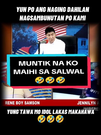 grabe tawa mo Idol nawala panandalian mga problema ko. 🤣🤣🤣 @raffytulfoinaction #CapCut #fypシ #foryoupage #tiktokph