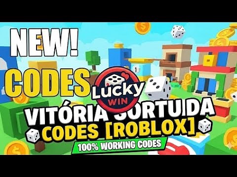 VITÓRIA SORTUDA CODES 🎲[ROBLOX]🎲| 🔥100% WORKING CODES FOR ROBLOX VITÓRIA SORTUDA 🎁