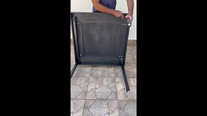 Big Wood Domino Table 36x36, Folding Legs. Handmade in USA. - Etsy