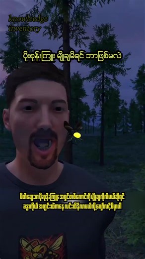 ပိုးစုန်းကြူးကို မျိုချမိရင် ဘာတွေဖြစ်လာမလဲ🥸🤓#educational #3danimation #knowledgesharing #didyouknow #viral